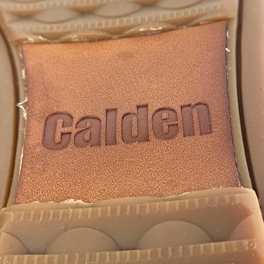 Calden Suede Leather Slip-on Casual Loafer Elevator Shoe Tan Men's Size 7 - Picture 13 of 16